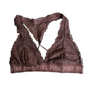 Victoria’s Secret Lace Racerback‎ Bralette Bra Women’s Size Medium